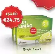 Auchan Diet limão - suplemento gold pack duo 120 comprimidos promoção