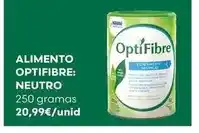 Auchan Optifibre - alimento neutro promoção