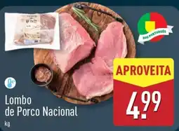 ALDI Lombo de Porco Nacional promoção