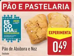 ALDI Pão de Abóbora e Noz promoção