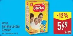 ALDI NESTLÉ Farinha Láctea Cerelac promoção