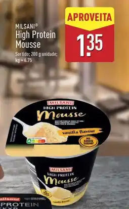 ALDI MILSANI High Protein Mousse promoção