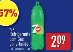 ALDI 7UP Refrigerante com Gás Lima-limão promoção