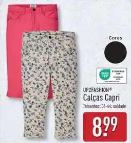 ALDI UP2FASHION Calças Capri promoção