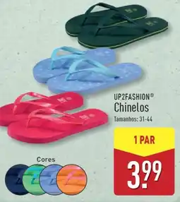 ALDI UP2FASHION Chinelos promoção