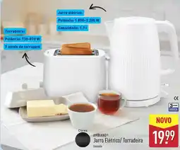 ALDI AMBIANO Jarro Elétrico/ Torradeira promoção