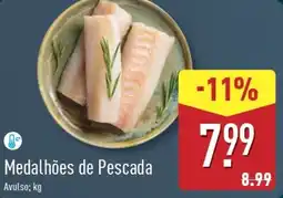 ALDI Medalhões de Pescada promoção