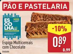 ALDI Espiga Multicereais com Chocolate promoção