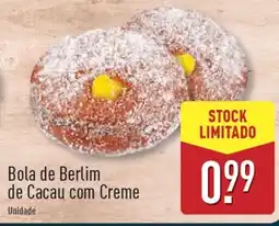 ALDI Bola de Berlim de Cacau com Creme promoção