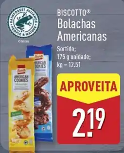 ALDI BISCOTTO Bolachas Americanas promoção