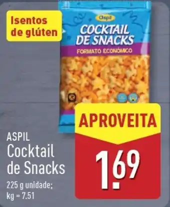 ALDI ASPIL Cocktail de Snacks promoção