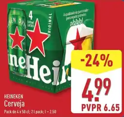 ALDI HEINEKEN Cerveja promoção