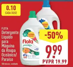 ALDI FLOTA Detergente Líquido para Máquina da Roupa Oceânico/ Paraíso promoção