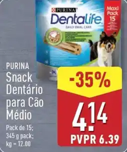 ALDI PURINA Snack Dentário para Cão Médio promoção