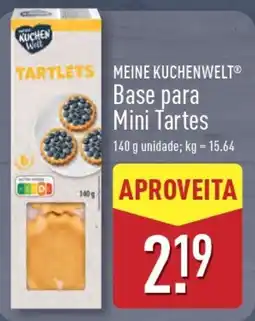 ALDI MEINE KUCHENWELT Base para Mini Tartes promoção