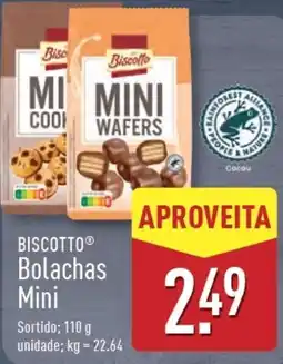 ALDI BISCOTTO Bolachas Mini promoção
