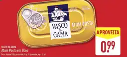 ALDI VASCO DA GAMA Atum Posta em Óleo promoção