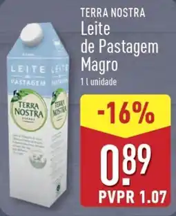 ALDI TERRA NOSTRA Leite de Pastagem Magro promoção