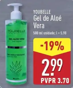 ALDI YOUBELLE Gel de Aloé Vera promoção
