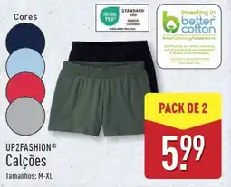 ALDI UP2FASHION Calções promoção