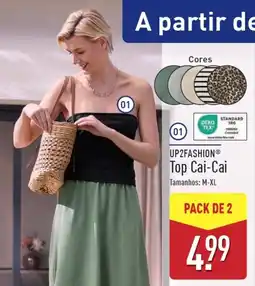 ALDI UP2FASHION Top Cai-Cai promoção