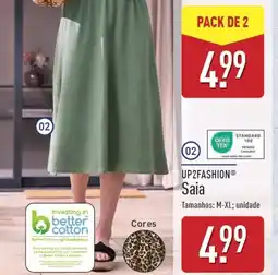 ALDI UP2FASHION Saia promoção