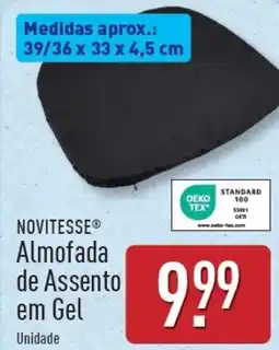 ALDI NOVITESSE Almofada de Assento em Gel promoção