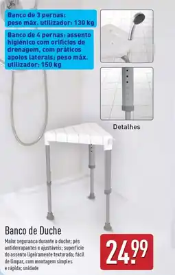 ALDI Banco de Duche promoção