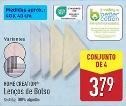 ALDI HOME CREATION Lenços de Bolso promoção