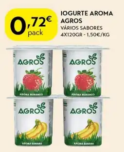 Spar Iogurte aroma agros vários sabores promoção