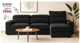 Homy Casa Alabama sofá chaise longue reversível promoção