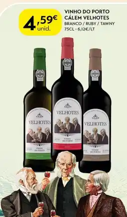 Spar Vinho do porto cálem velhotes promoção