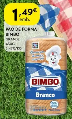 Spar Pão de forma bimbo grande promoção