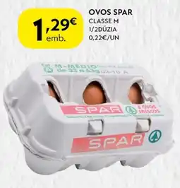 Spar Ovos Spar promoção