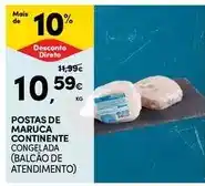 Continente Continente - postas de maruca promoção