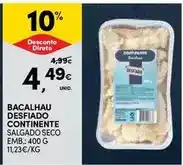 Continente Continente - bacalhau desfiado promoção
