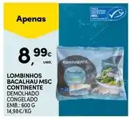 Continente Continente - lombinhos bacalhau msc promoção