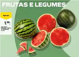 Continente Melancia fresa de segures promoção