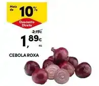 Continente Cebola roxa promoção