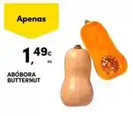 Continente Abóbora butternut promoção