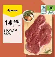 Continente Angus - bife da pa de novilho angus promoção