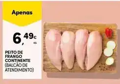 Continente Continente - peito de frango promoção