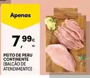 Continente Continente - peito de peru promoção