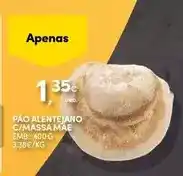 Continente Pão alentejano c/massa mae promoção