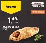 Continente Croissant hot dog promoção