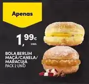 Continente Bola berlim maca/canela/maracuja promoção