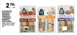 Continente Chef - flaucha de flacone 2 queijos/ frango e 2 queijos/ burrito promoção
