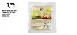 Continente Bio - tofu biologico continente bio promoção