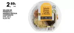 Continente Continente - salada de frango c/massa e rucola promoção