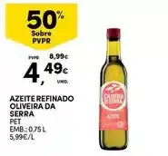 Continente Serra dourada - azeite refinado oliveira da promoção